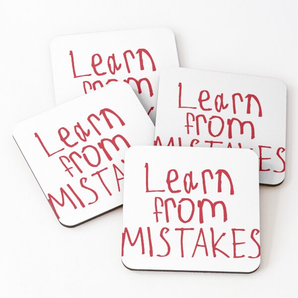 Item preview, Learn from mistakes designed and sold by kinpirks.