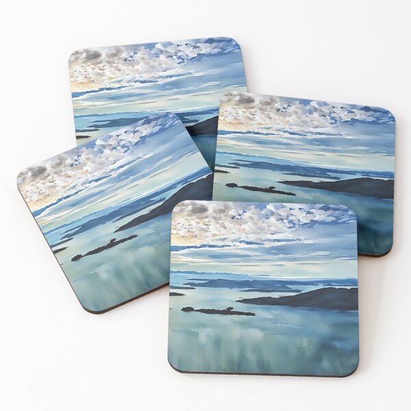 Item preview, Scenic San Juan Islands (Watercolor) designed and sold by flyscenicair.
