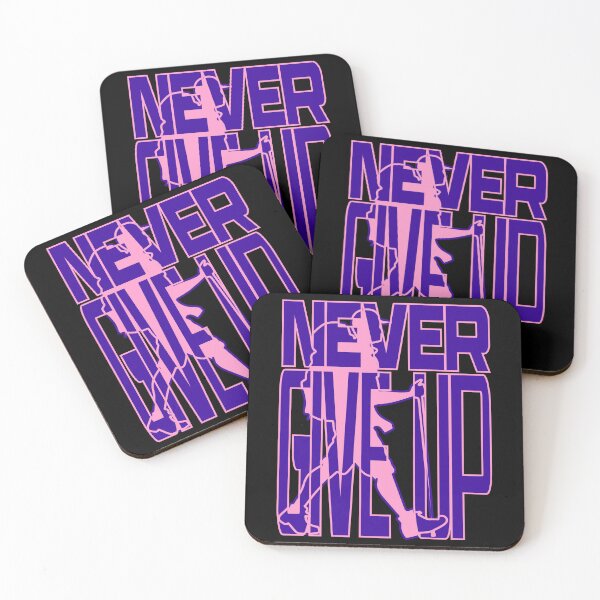 Item preview, NEVER GIVE UP designed and sold by JVNS.