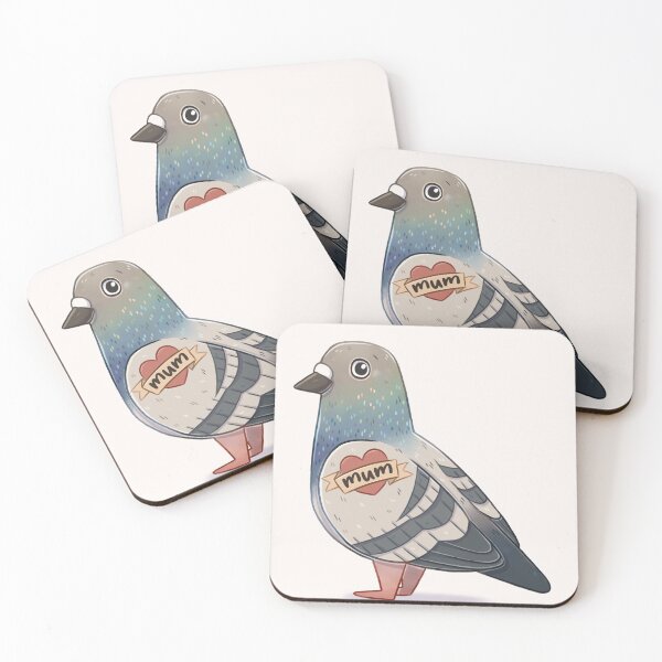 Item preview, Pigeon Mum Tattoo designed and sold by Melissa Jan.