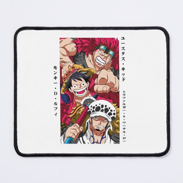 Item preview, Luffy, kid, law designed and sold by inky-thoughts.