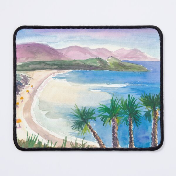 Item preview, Beach and Bay near Castellammare del Golfo in Sicily designed and sold by artshop77.