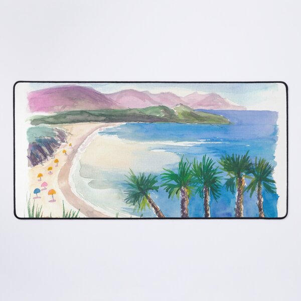 Item preview, Beach and Bay near Castellammare del Golfo in Sicily designed and sold by artshop77.