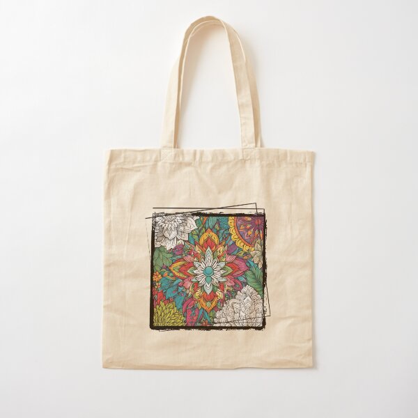 Item preview, Detailed Floral Mandala - Vivid Colors designed and sold by Line in Bloom.