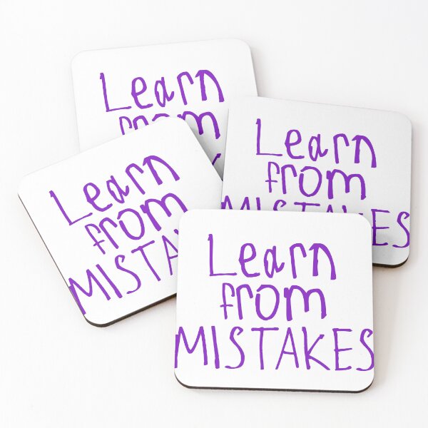 Item preview, Learn from mistakes designed and sold by kinpirks.