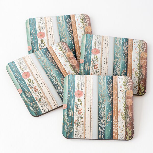 Item preview, Mixed shabby chic patterns designed and sold by ibelieveimages.