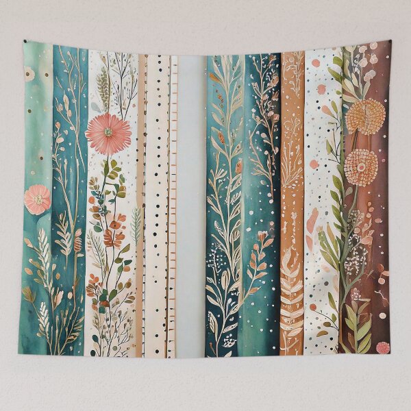 Item preview, Mixed shabby chic patterns designed and sold by ibelieveimages.