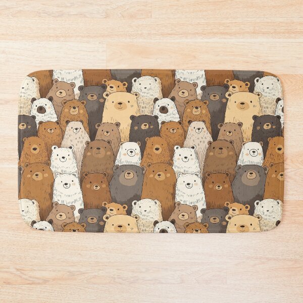 Item preview, Cute bear Pattern designed and sold by KiwiGrizzly.