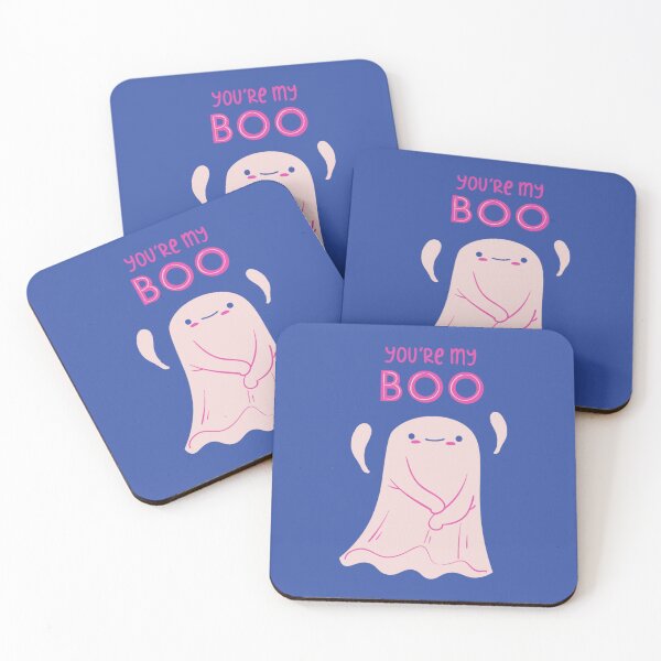 Item preview, You’re my Boo Pink Sheet Ghost Pun designed and sold by KWZCreates.