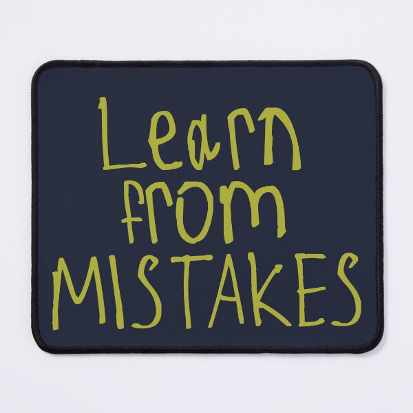 Item preview, Learn from mistakes designed and sold by kinpirks.