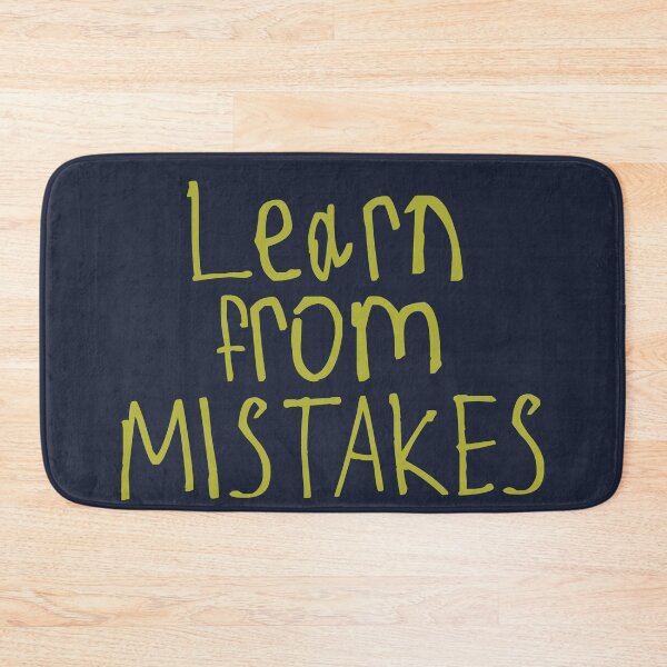 Item preview, Learn from mistakes designed and sold by kinpirks.