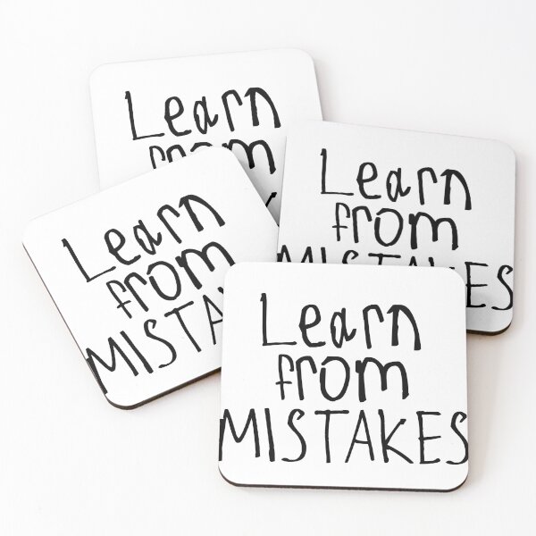 Item preview, Learn from mistakes designed and sold by kinpirks.