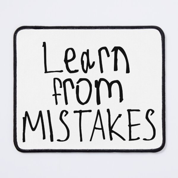 Item preview, Learn from mistakes designed and sold by kinpirks.