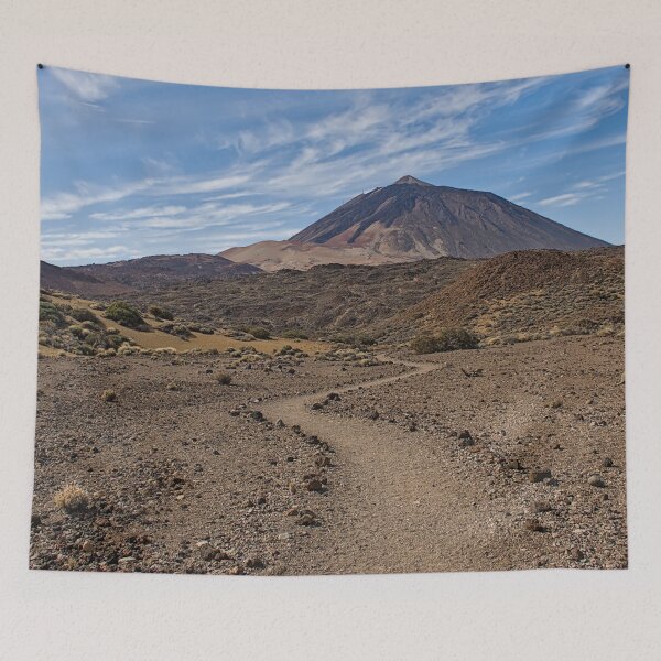 Item preview, Winding hiking trail towards el Teide designed and sold by xophotography.