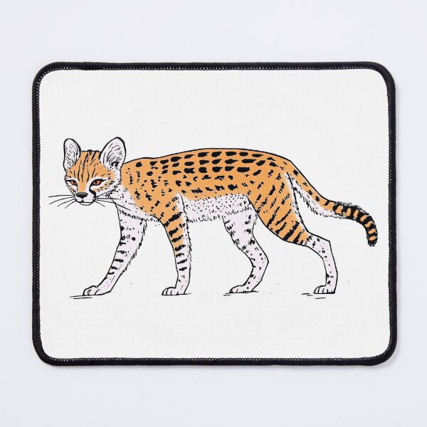 Item preview, Cute Serval designed and sold by PatternCabinet-.