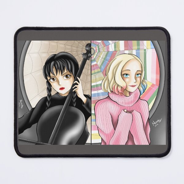 Item preview, Wednesday and Enid - A really good friendship designed and sold by Noemi-s-art.
