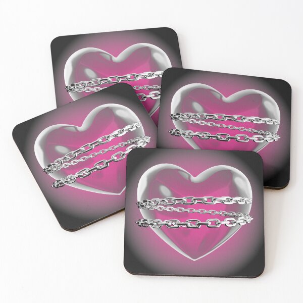 Item preview, Heart in Chains  designed and sold by Divine Intervention.