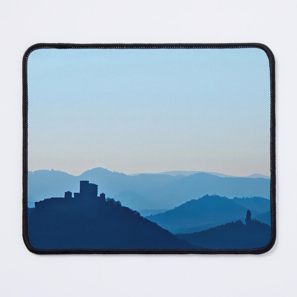Item preview, View of Trifels Castle and the Palatinate Forest designed and sold by Palatinasart.