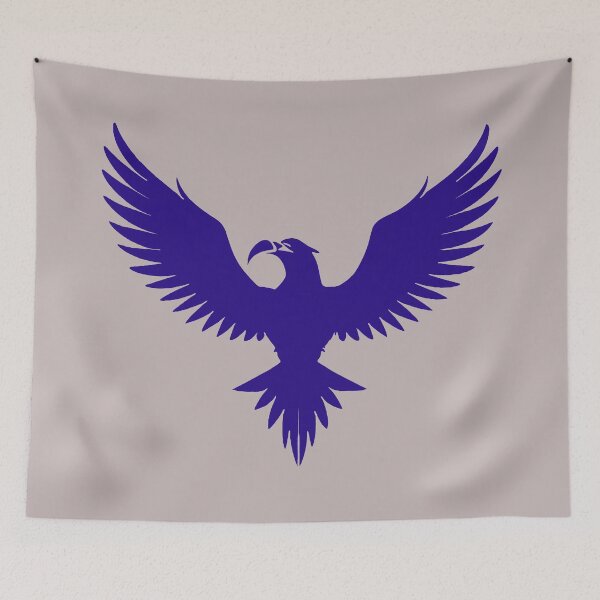 Item preview, Blue Raptor Seahawk Sigil designed and sold by hauntedtees.