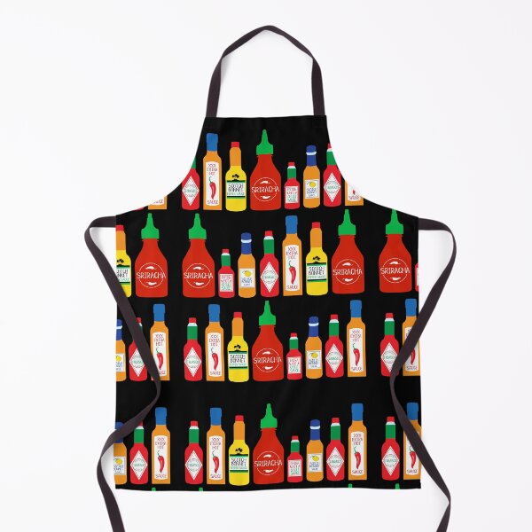 Item preview, Chilli Sauce Bottles Pattern designed and sold by HotHibiscus.