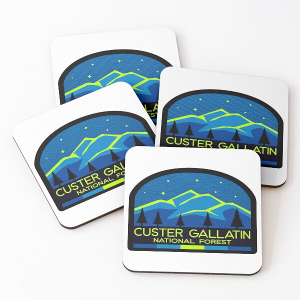 Item preview, Custer Gallatin National Forest Montana Camping designed and sold by DESTINATIONS DECAL DOS.