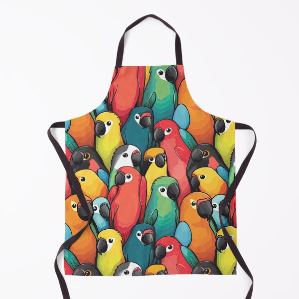 Item preview, Cute Budgie Pattern designed and sold by KiwiGrizzly.