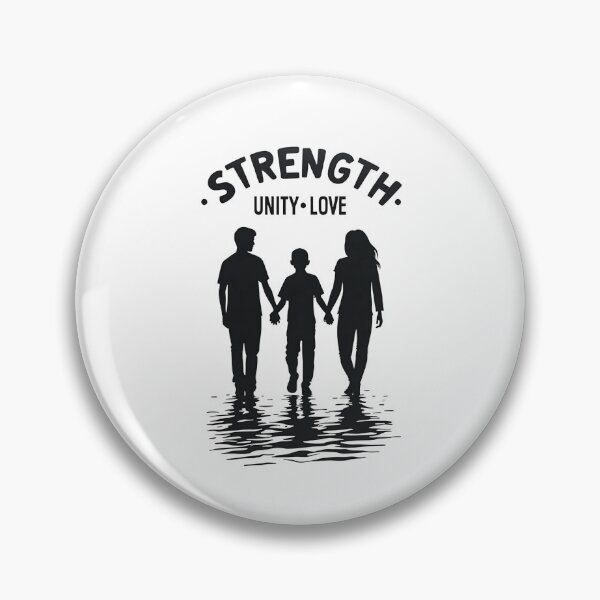Item preview, Strength, Unity, and Love | Black Family Pride | Melanin Empowerment designed and sold by VibeTCreations.