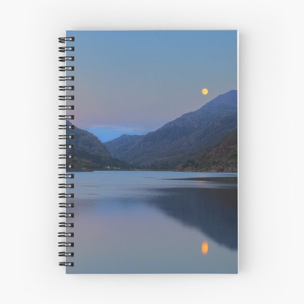 Item preview, Moonlit Mountain Lake at Dusk designed and sold by David Patterson.