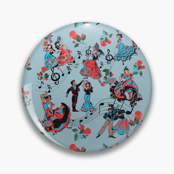 Item preview, Flamenco and Roses designed and sold by TurquoiseBird.