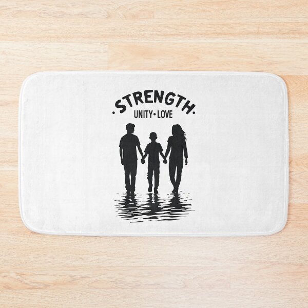 Item preview, Strength, Unity, and Love | Black Family Pride | Melanin Empowerment designed and sold by VibeTCreations.