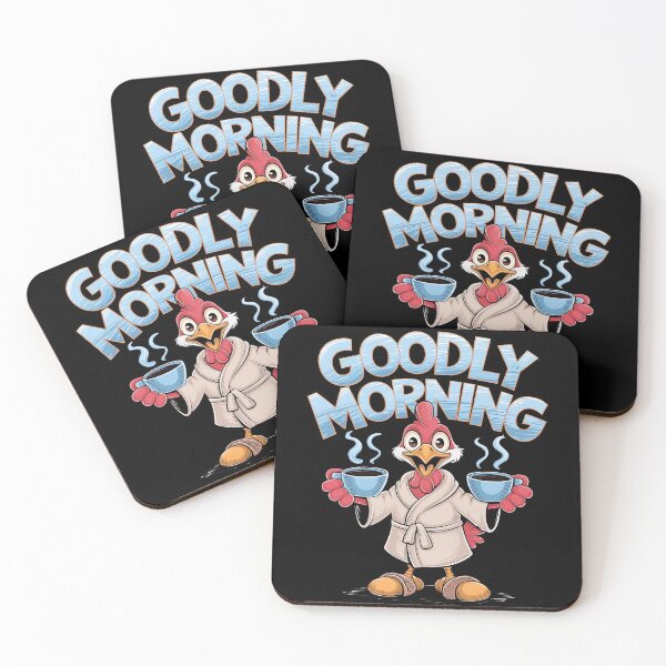 Item preview, Goodly morning - I dont do mornings - Morning vibes - Hate mornings - Early bird designed and sold by JansenGS.