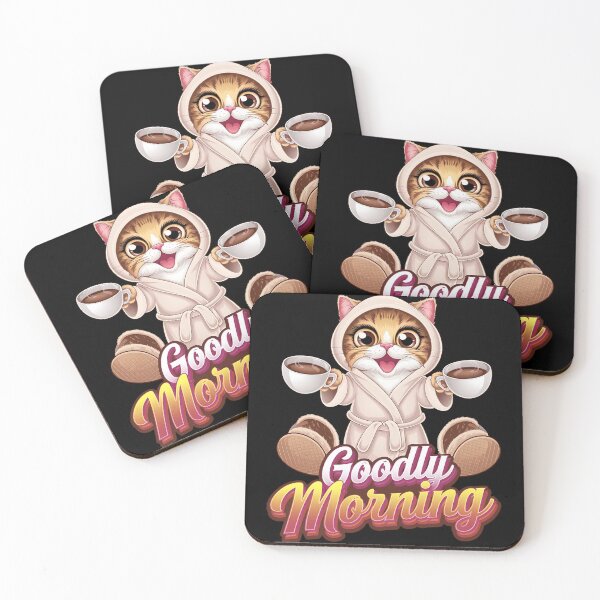 Item preview, Goodly morning - I dont do mornings - Morning vibes - Hate mornings - Early bird designed and sold by JansenGS.