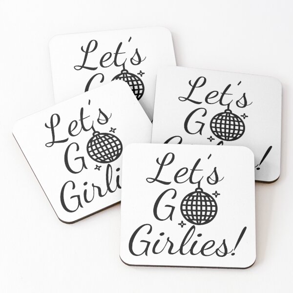 Item preview, Let's Go Girlies Disco Ball Party Aesthetic designed and sold by theartfulaspie.
