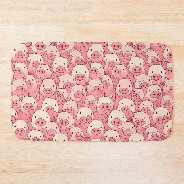 Item preview, Cute Pig Pattern designed and sold by KiwiGrizzly.