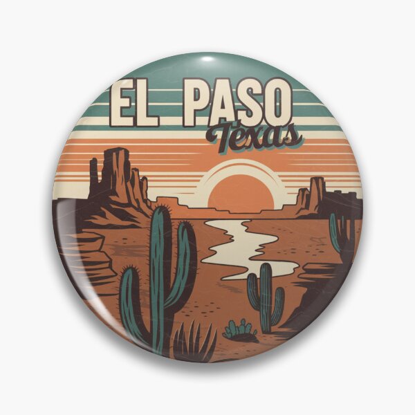 Item preview, El Paso, Texas | Sunset in the Desert designed and sold by CircinusStore.