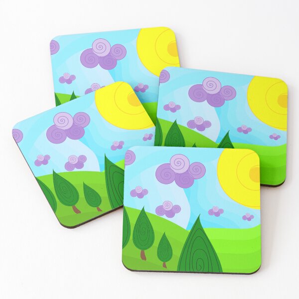 Item preview, Curved Landscape designed and sold by LoreleiArts.