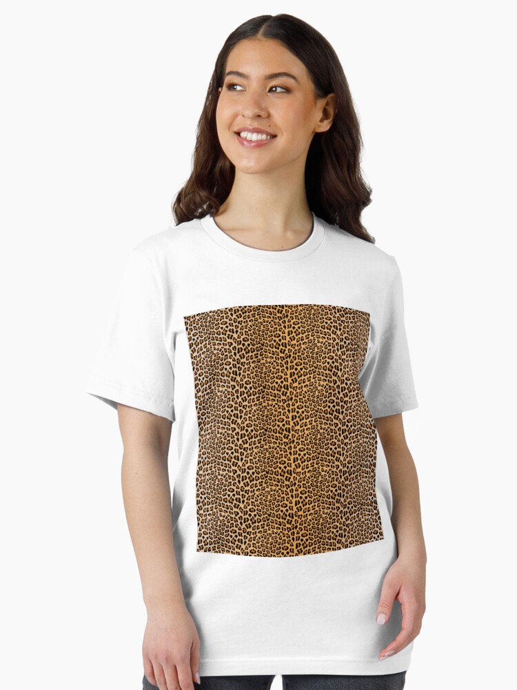 T-shirt Léopard Unisexe – Motif Animalier Pour Hommes, Femmes Et Enfants