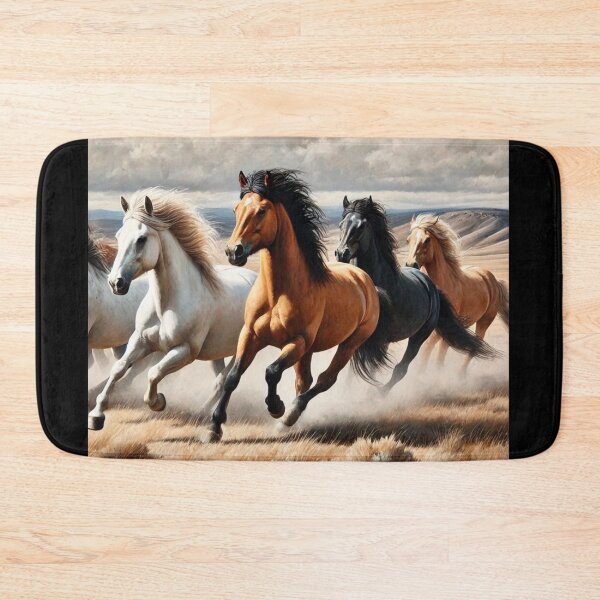Item preview, Wild Horses Running designed and sold by BackgroundND.