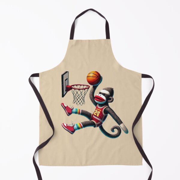 Artikelvorschau, Sockenaffe-Basketballkorb entworfen und verkauft von Myra365Art.