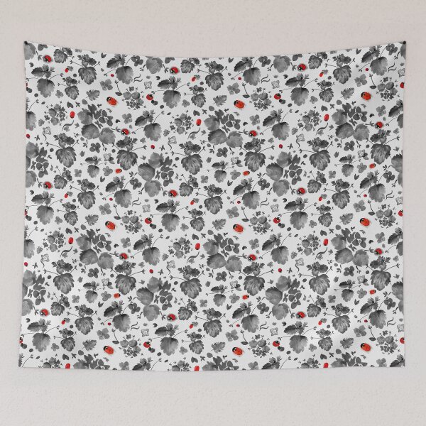 Item preview, speedwell with ladybug designed and sold by monika-holle.