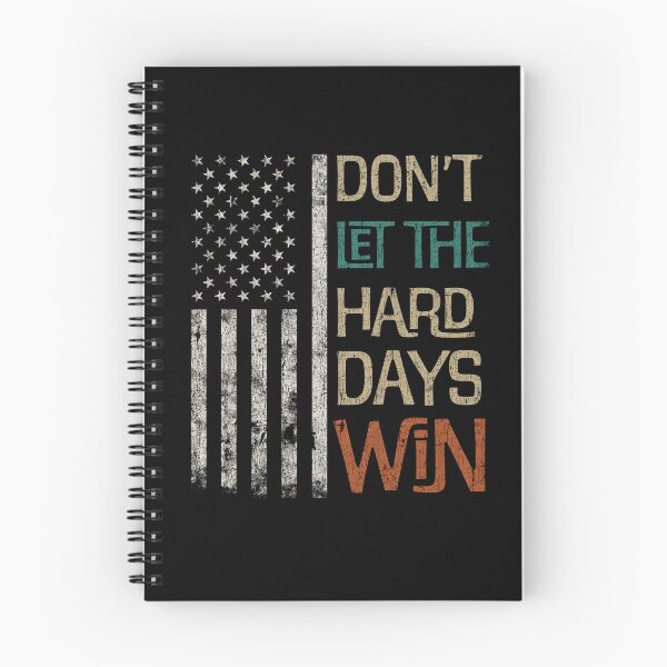 Item preview, Don't let the hard days win USA flag patriotic democrats anti elon designed and sold by House Sparrow.