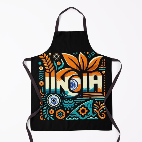 Item preview, India Tricolor Floral Art designed and sold by Kalpa.
