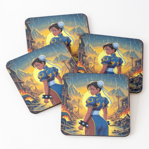 Item preview, Chun - Li, Street Fighter 2, old school video game 16-bit designed and sold by Spencer Holdsworth.