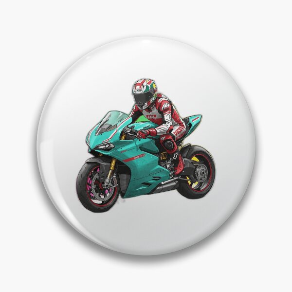 Item preview, blue Racer on the Track designed and sold by m-Fadel.