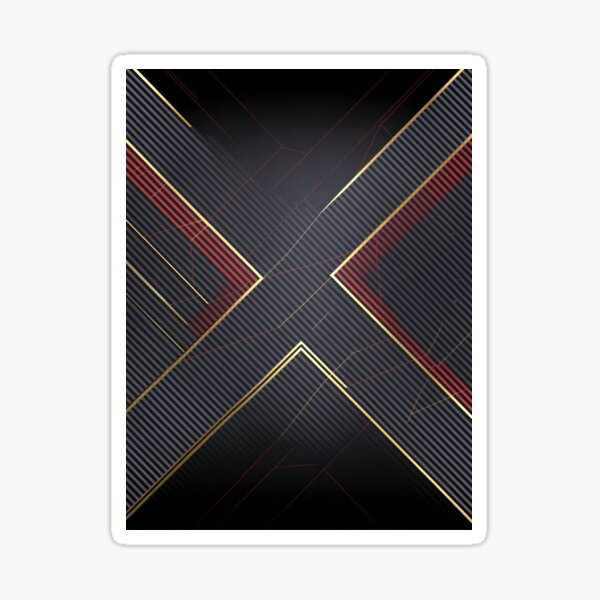 Cyber Nexus Gold - Ember Energy Grid Sticker