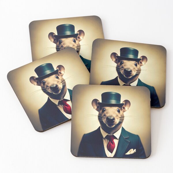 Item preview, Rat in a Suit designed and sold by Inktypolis.