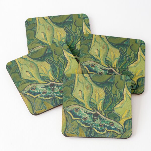Item preview, Vincent van Gogh Giant Peacock Moth designed and sold by ByOxCe.
