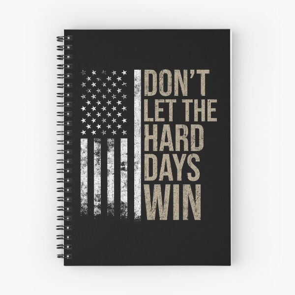 Item preview, Don't let the hard days win USA flag patriotic democrats Antifa  designed and sold by House Sparrow.