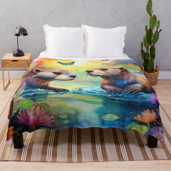 Item preview, Otters At Play designed and sold by MystAvalon.