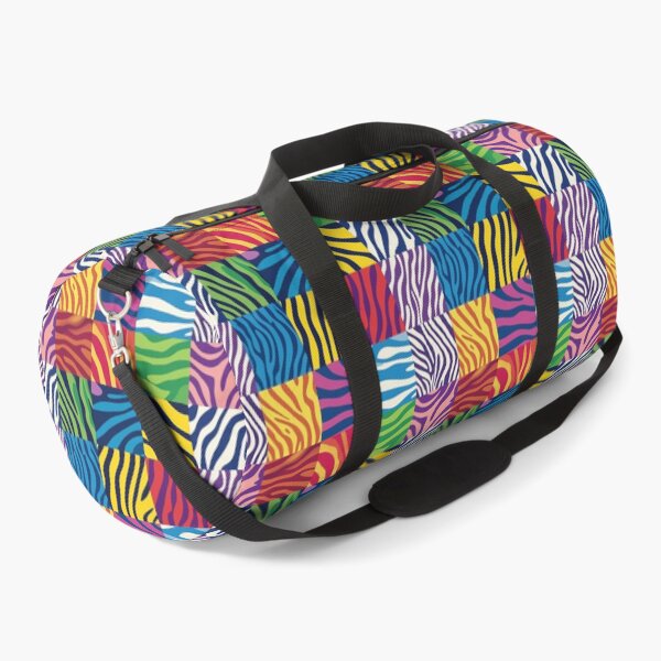Item preview, Vibrant Zebra Print Patchwork designed and sold by trendteezstore.